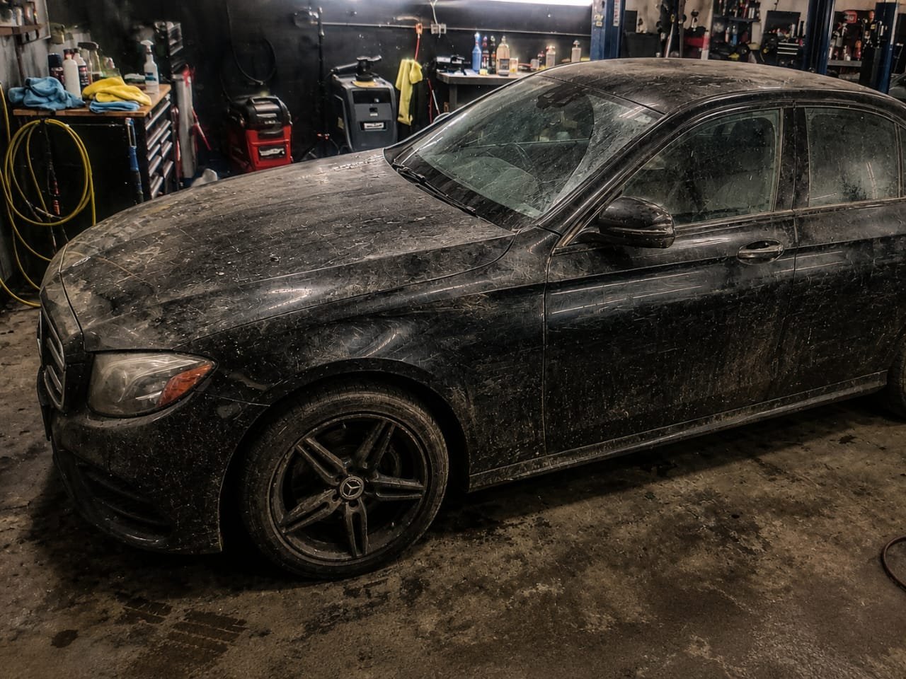 Before ceramic coating